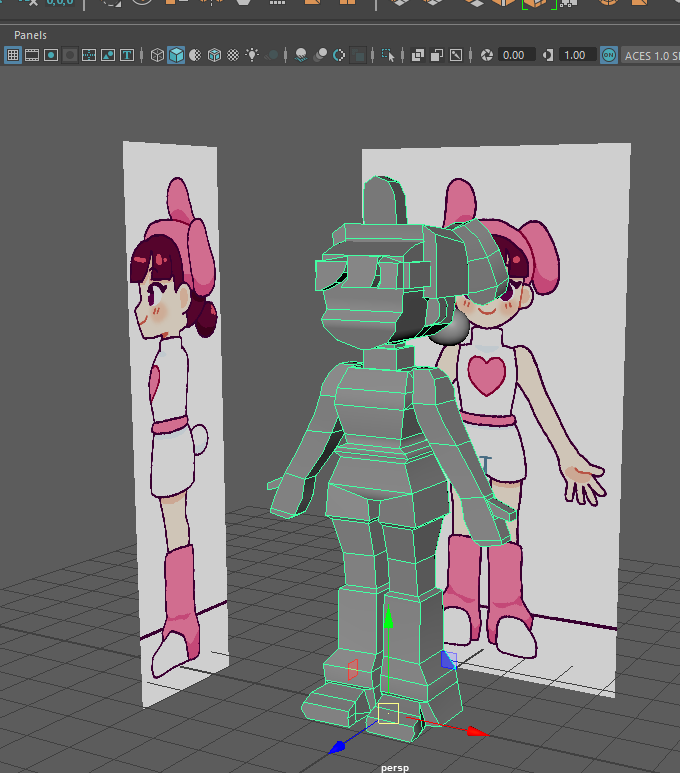 OverRainn's tweet photo. trying to 3d model my heart bunny oc https://t.co/G2AtrpzpQj
