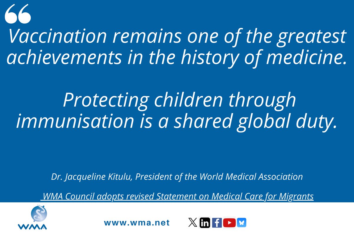 World Medical Association tweet media