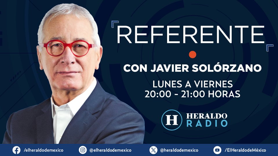 heraldoradio_'s tweet image. #AHORA | #ElHeraldoRadio

No te pierdas las noticias más relevantes en "Referente Informativo" con @JavierSolorzano

Escúchalo por el 98.5 de FM en la CDMX, 99.7 de FM en MTY y 103.3 FM en Tepic, Nayarit 📻

#EnVivo 👉dai.ly/x7yjds2