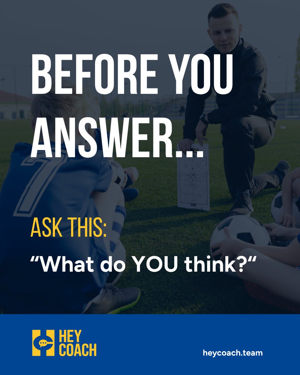 heycoach_team's tweet photo. One question can change everything:

“What do YOU think?”

Stop solving every problem.
Start building thinkers.
That’s how you develop confidence, awareness, and decision-making. 🧠

#HeyCoach #Coaching #Leadership https://t.co/vJATHjxgDB