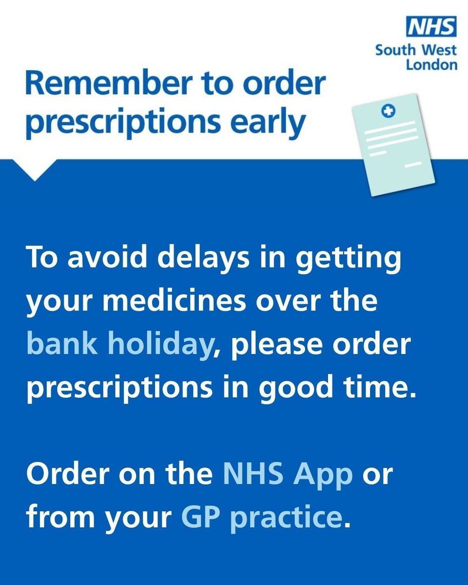 NHS South West London tweet media