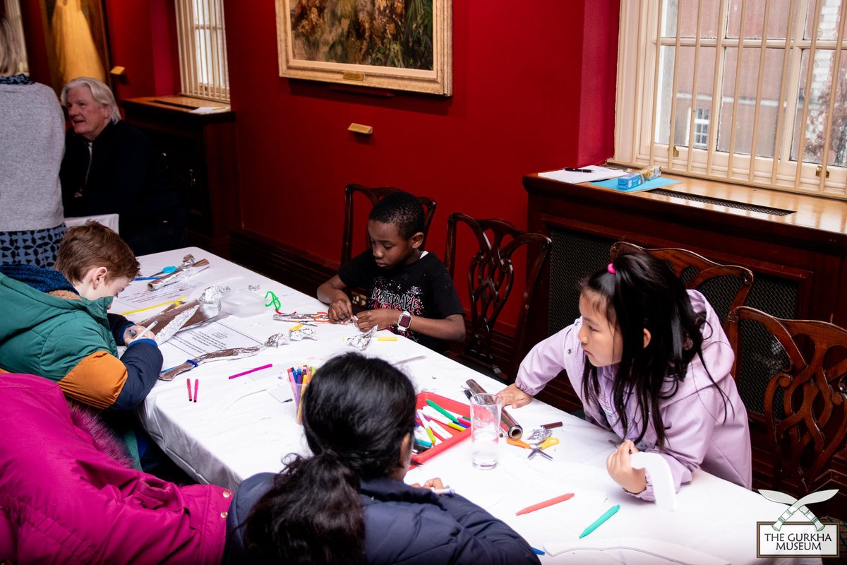 GurkhaMuseum's tweet image. Looking for half-term fun? Join us at The Gurkha Museum Trust for crafts, creativity, and Nepali curry! Explore 200+ years of Gurkha heritage, design a foam khukuri, and enjoy a family day out. Free entry! 

Details: thegurkhamuseum.co.uk/event/khukuris… 

#GurkhaMuseum #FamilyFun