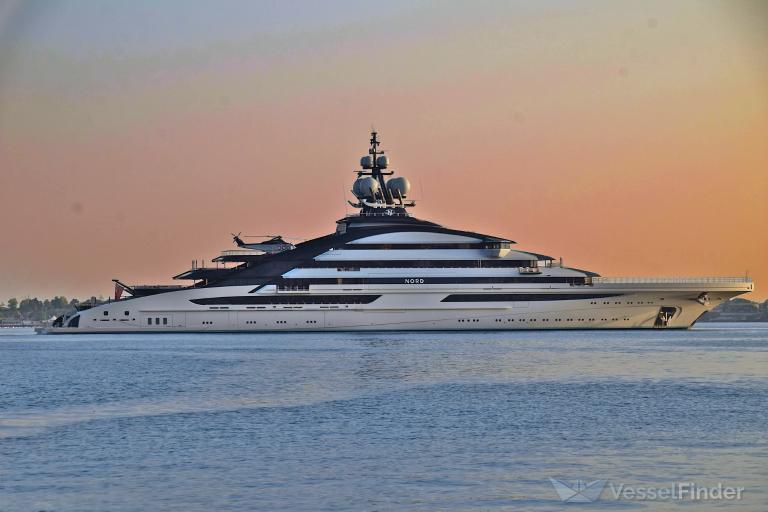 Gerashchenko_en's tweet photo. A superyacht belonging to Russian billionaire Alexey Mordashov passed through the Strait of Hormuz despite ongoing restrictions on maritime traffic in the region.

According to vessel tracking data from MarineTraffic, the 142-meter Nord superyacht departed Dubai on April 24 and is heading for Oman. The vessel traveled through the strait on a route south of Larak Island, NBC News reported.

Mordashov, the yacht's owner, is the chairman of Severstal company and Russia's richest individual, with an estimated net worth of $37 billion. The Nord, built by the German shipyard Lürssen, was re-registered in Russia following the introduction of Western restrictions against the billionaire.

🔷 In addition, an analysis of MarineTraffic data shows that two US-sanctioned vessels passed through the Strait of Hormuz on Friday night:
◾️ Ocean Jet tanker, implicated in the sale of Iranian drones;
◾️ the Curacao-flagged Lumina Ocean tanker, part of Iran's "shadow fleet."