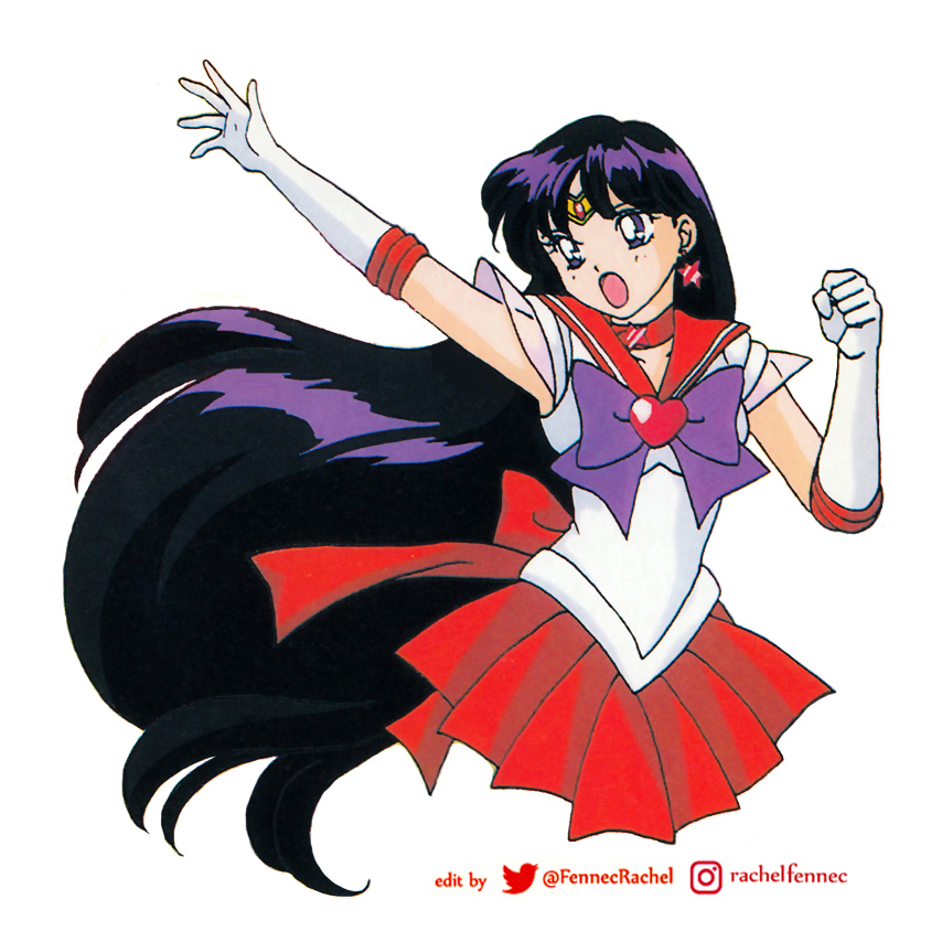 FennecRachel's tweet image. In case it's not clear enough: this picture is official Sailor Moon artwork, I just patched it up, adjusted the arm length and removed the background.

#SailorMoon #SailorMars #ReiHino #セーラームーン #セラムン #セーラーマーズ #火野レイ #武内直子 #magicalgirl