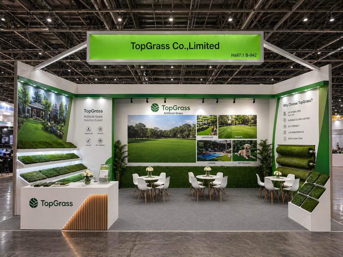 chinatopgrass's tweet image. Welcome to visit our booth
#artificialgrass #artificialturf #syntheticgrass #syntheticturf #astroturf #grama #gramaartificial #céspedartificial #cespedsintetico #gazonsynthétique #relvasintética #искусственныйгазон #العشق الصناعي