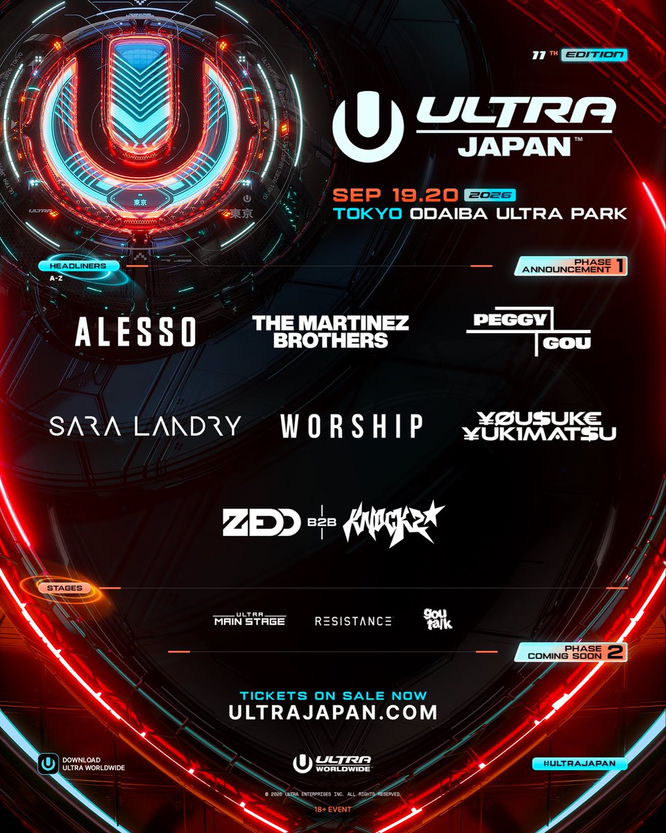 Ultra Japan tweet media