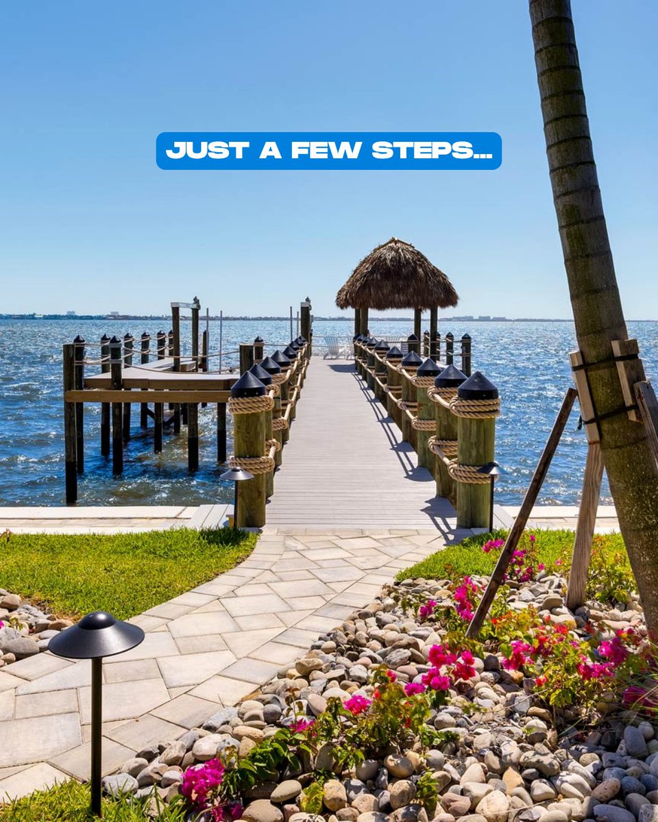 seabim's tweet image. This isn’t just a dock. It’s part of your vacation home experience.
🛥 Boat dock with lift + tiki hut
 at Villa Rio del Mar

👉 book now: seabim.com/rio-del-mar

 #VacationRental #PrivatePool #FloridaVacation #GulfAccess #CapeCoral