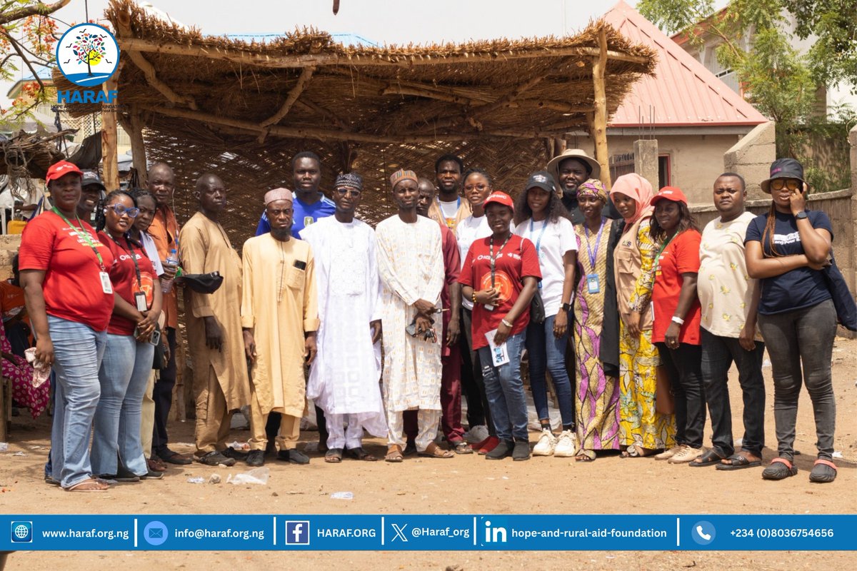 Haraf_org's tweet photo. Promoting Menstruation Health and Dignity in Yola North.

On 23rd April 2026, a successful Menstruation Health and Dignity Sensitization Outreach was carried out across three motor parks in Yola North LGA, Adamawa State—Adamawa Sunshine Park, Jambutu Park, and NURTW Park Nasarawo https://t.co/IO9R6KLSaz