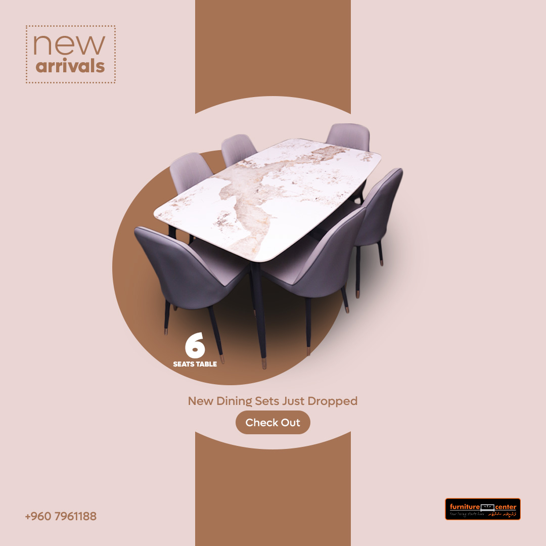 MUNIhomecare's tweet image. New Arrivals to Elevate Your Dining Space ✨
Discover our latest dining set collection - where modern elegance meets everyday comfort. Perfect for family meals, gatherings, and stylish interiors. 🍽️🪑

📞 +960 7961188

#Newarrivals #DiningSets #FurnitureCenter #MUNI