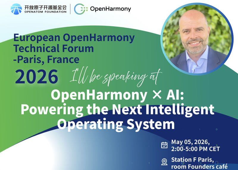latest progress from Eclipse Oniro at 𝗢𝗽𝗲𝗻𝗛𝗮𝗿𝗺𝗼𝗻𝘆 during GOSIM Paris ...