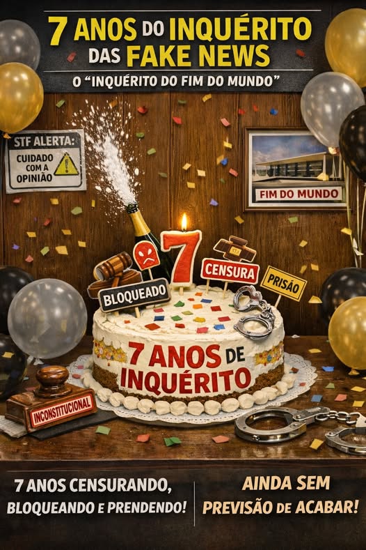 CesarDario1963's tweet photo. Está sem tempo ou paciência para ler meus artigos?

Para você criei um podcast.

O tema é:

O SÉTIMO ANIVERSÁRIO DO INQUÉRITO JUDICIAL DAS FAKE NEWS

Acesse por meio do link abaixo:

https://t.co/xyhDHDjzQZ

Link do artigo:

https://t.co/EYsBXTQFW8 https://t.co/ua9aYeI2Cv