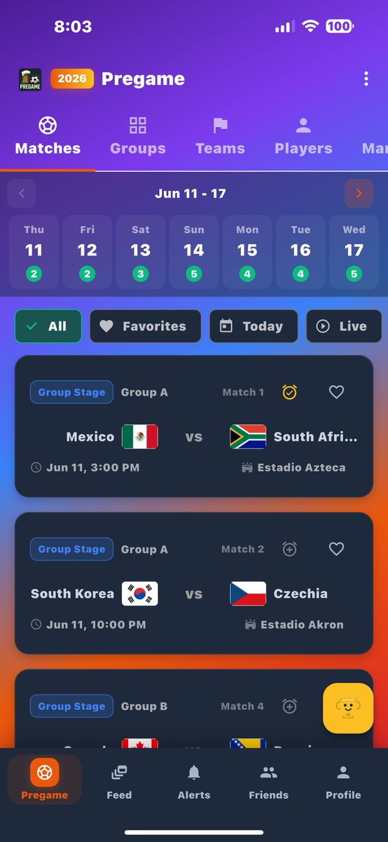 PregameChris's tweet photo. We are now live on ios!  Go check us out at https://t.co/DNVdJGPeI8!   #football #soccer #worldcup https://t.co/OJPzjHUhbF