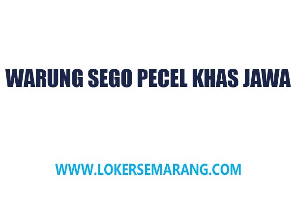 lokersemarang's tweet image. Loker Juru Masak, Pramusaji &amp;amp; Tenaga Serabutan Warung Sego Pecel Khas Jawa di Telagabodas, Semarang 

Persyaratan dan alamat pengiriman lamaran klik &amp;gt;&amp;gt; ift.tt/NwjikPS

#lokersemarang #lokersmg #lokercot #lokerjateng #lowongansemarang #semarang #loker #lokerindonesia #l…