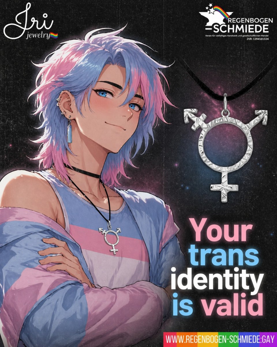 RegenbogenSchmi's tweet image. Your #Trans identity is valid!
#LGBTQ #LGBT
