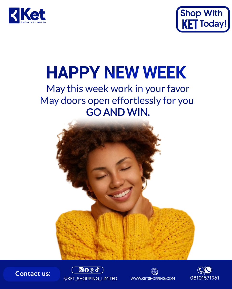 ket_shopping's tweet image. THE MARKETS ARE OPENED AND WE ARE WAITING FOR YOUR LISTS!🛍️

Happy New Week.
#ketshoppinglimited #personalshopper #lagosmarketshopper 

🎯 Focus for the week: our focus for this week is to service 100 clients! Who’s in? Let’s Gooooooo