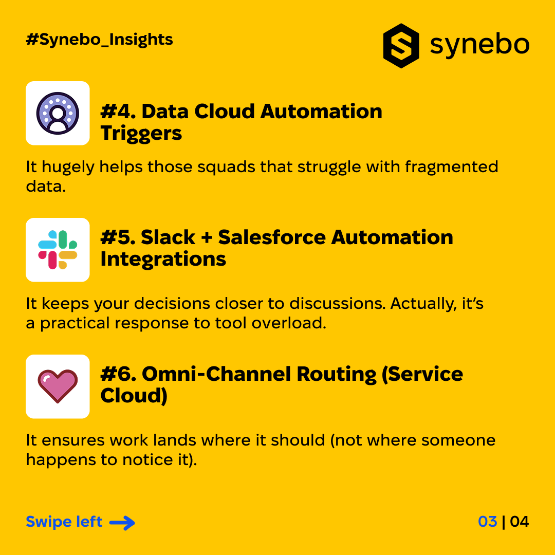 synebo's tweet photo. ⚙️ If it’s repeatable or predictable, it’s not your team’s job – it’s #Salesforce automation.

It handles routine actions in the background &amp; keeps processes consistent based on defined logic.

👉 Learn the best tools &amp; practices: https://t.co/D4icEMaTkt

#CRM #Synebo https://t.co/ICwqjcB2p2