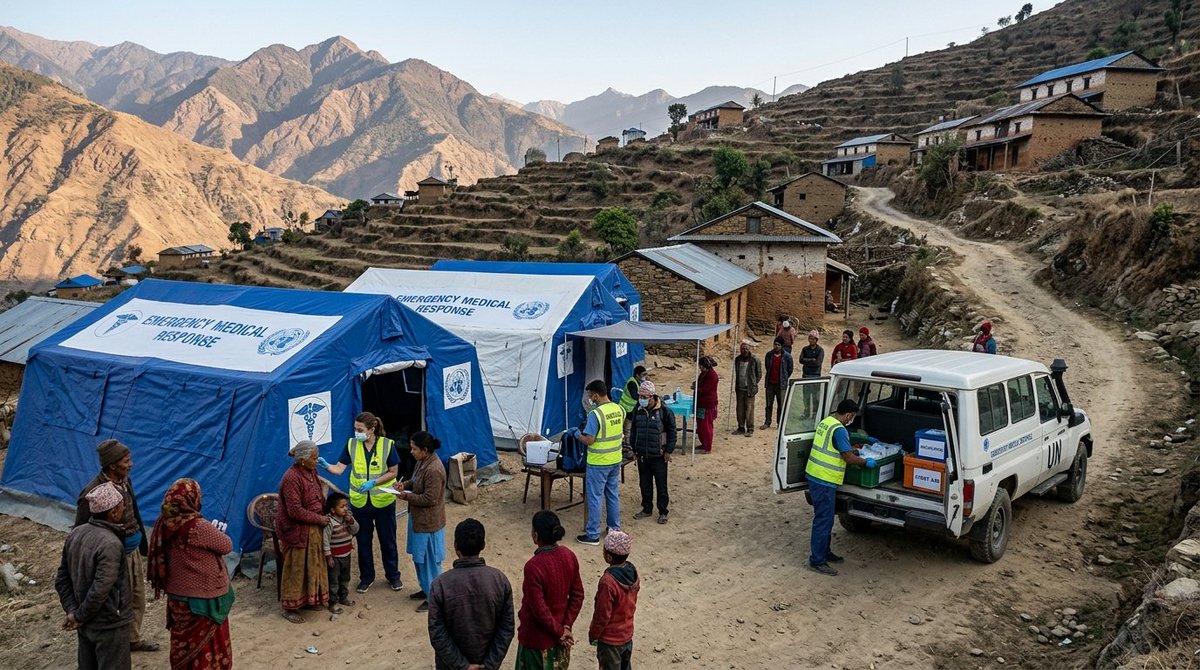 Ayub42155Mir's tweet image. Medical teams have been strategically deployed across sensitive and remote regions to strengthen emergency response, ensure timely healthcare access and provide critical support to communities in need.
@MoHFW_INDIA @ICMRDELHI #HealthCare #PublicHealth #EmergencyResponse #Medi