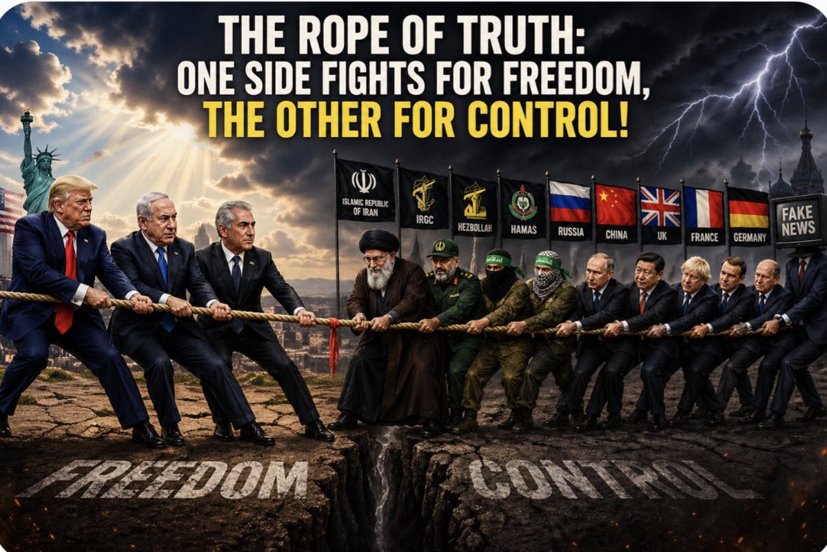 Alex47778556934's tweet image. The battle between angels and demons
@emilykschrader 
@Erin_Molan 
#KingRezaPahlavi‌ForIran 
#IranMassacre‌ 
#FreeIran‌