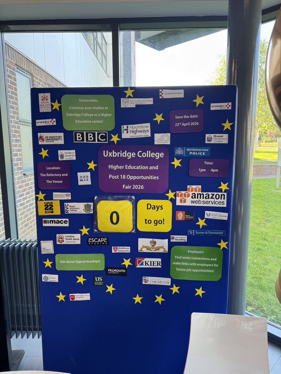 HounslowHways's tweet image. We were delighted to attend the Uxbridge College Higher Education Fair last week🎓

Great to speak with motivated students about careers in highways, construction &amp;amp; infrastructure, and to share our commitment to developing future talent.

#ConstructionCareers #FutureWorkforce