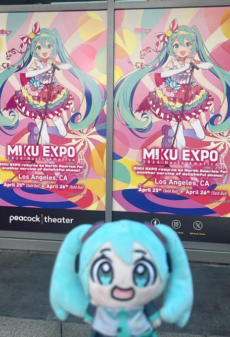 Night 1 &amp; 2 LA done. This pile is crazy, and I cant believe I ran out of everything I brought. Always wanted to see Miku in LA, glad I could finally make it happen. Insane weekend #mikuexpo2026