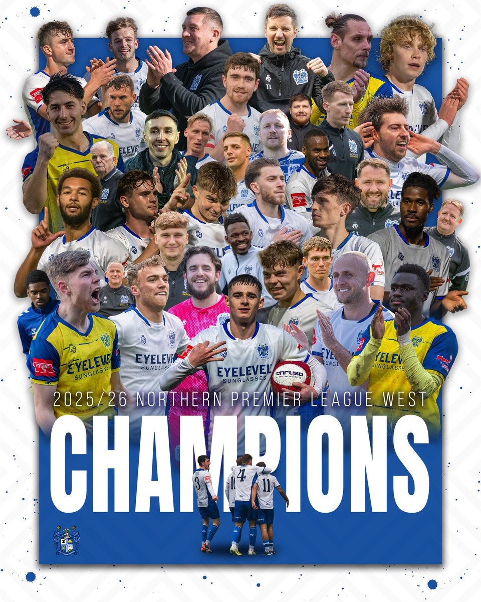 nonleaguekitman's tweet image. For the @buryfcofficial fans who attended the @NorthernPremLge games this season, the kit team want to thank you for all your support.
The Bury lads will be wearing Championship smiles for the next few weeks until the hard work of preseason begins.
#PartOfIt #ShakersTogether