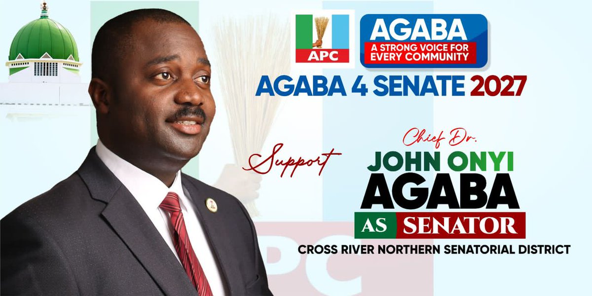 OnyiAgaba's tweet photo. https://t.co/MVlYIlo4Ij
2027: Agaba and the Urgent Case for Serious Representation in Cross River North https://t.co/ofp3hFSPZk