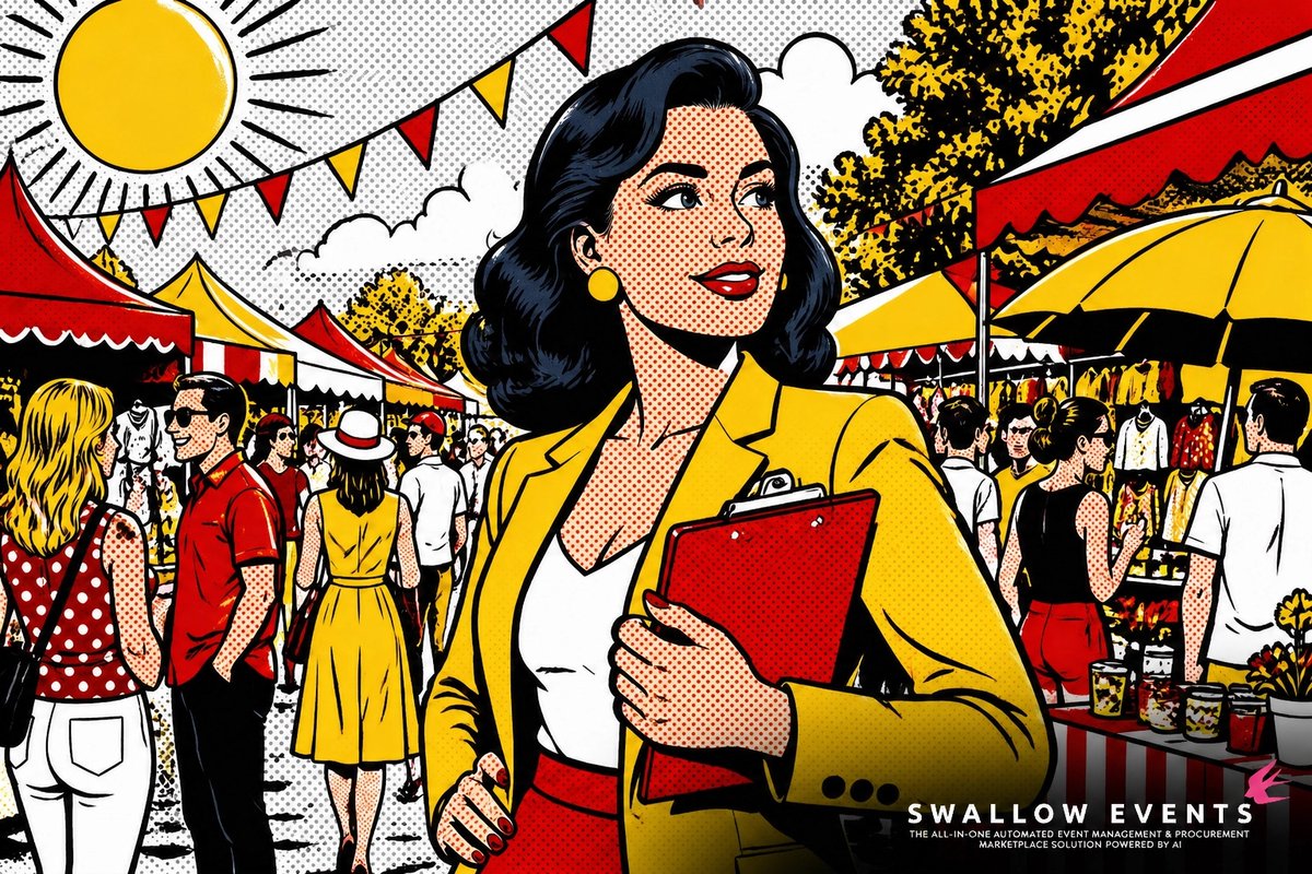 swallow_events's tweet photo. End the tax. Keep 100% fees. The world’s first Event Trading Operating System, powered by fixed price bookings, live auctions and competitive tenders. Read: https://t.co/FtTvBxpJrS https://t.co/P3LniRTbAy
