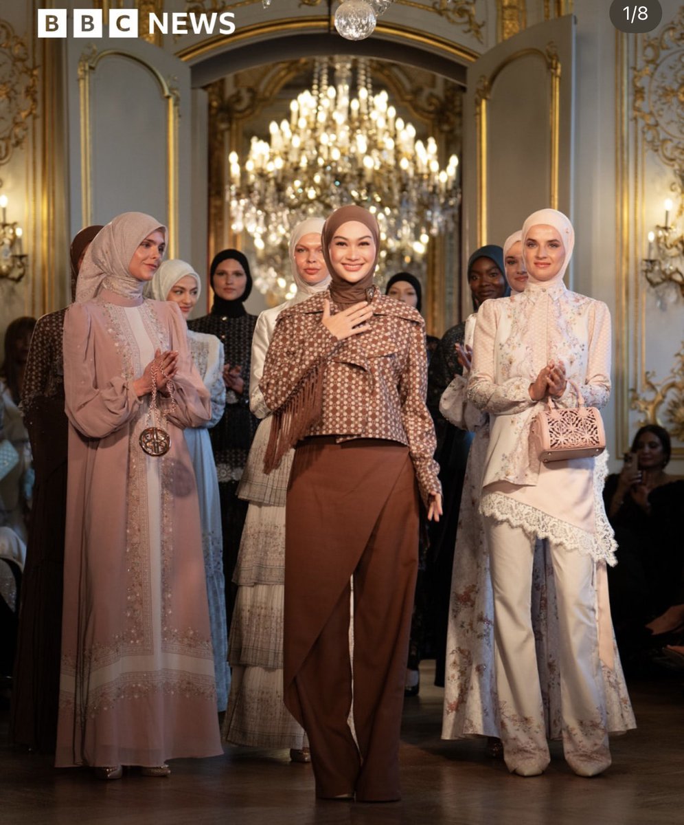 PARIS. MODEST (ISLAM) FASHION WEEK.

Paris - the city that gave the world freedom, revolution and haute couture - has just held its first “Modest Fashion Week.” 

30 designers. Headscarves. Long dresses. BBC covers it enthusiastically. 124,000 likes and counting.

And some