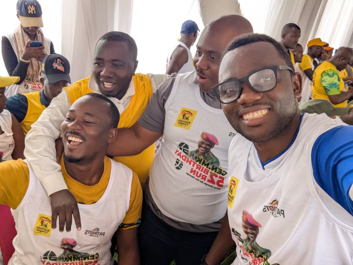 CadreVictor's tweet photo. What an incredible day! Very historic indeed. Thanks to you all for exemplifying love & hope. special shout out to the @PatriotsClubUg @Plumedia1 @PLU_Uni @PatrioticLg_ug
@CadresNati82989
@AndrewMwenda Happiest belated birthday Simba @mkainerugaba #Mk52 https://t.co/82tsqWF8z5