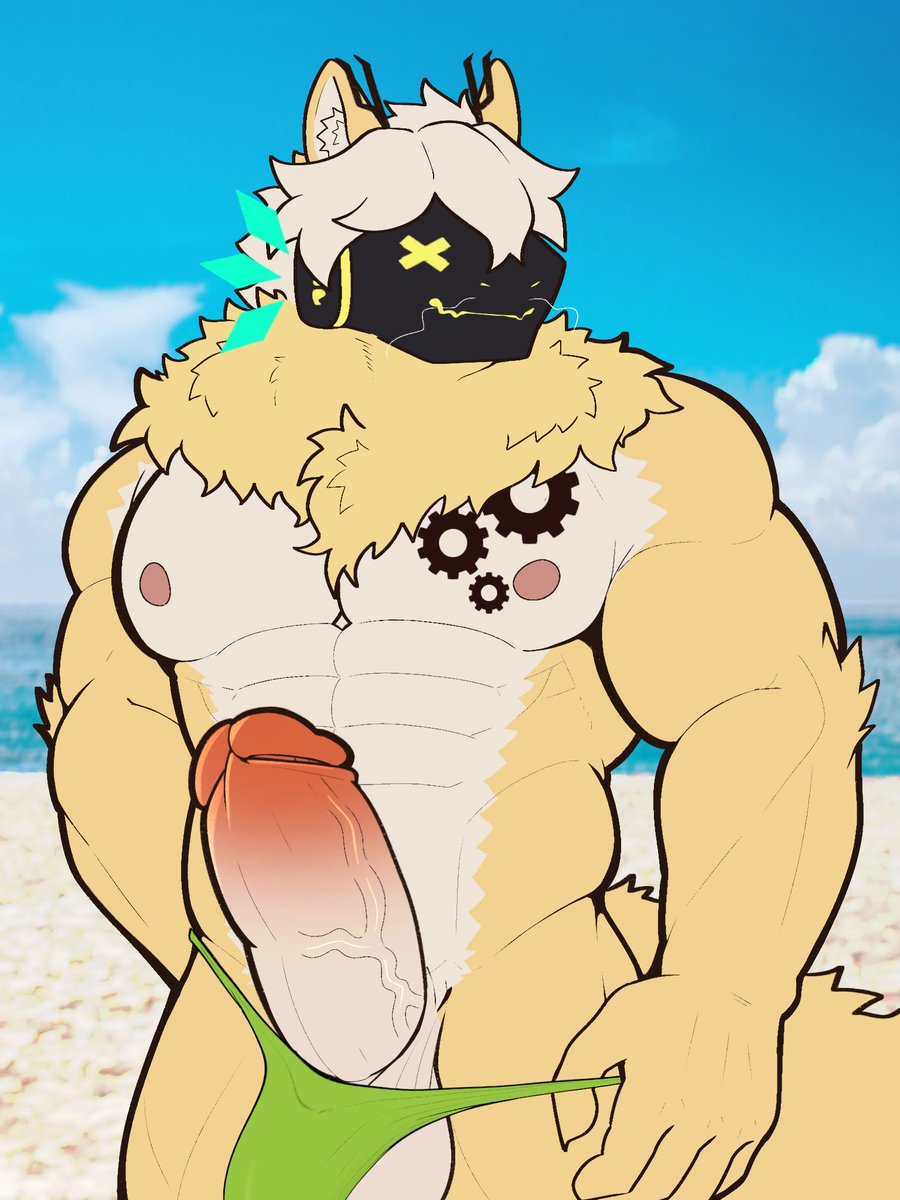 LemonadeFolf's tweet photo. the heat is insane so time for the beach

art by @nanwildroamer https://t.co/isRdft5nMa