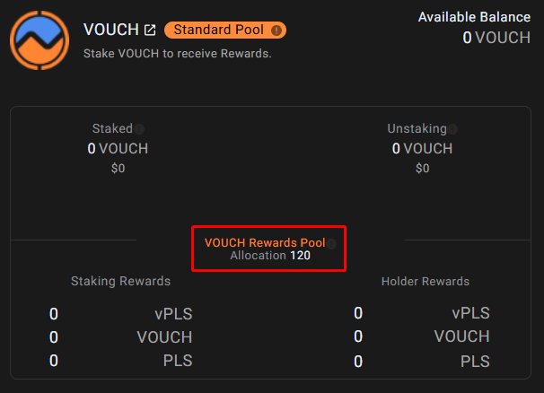 Vouch Liquid Staking tweet media