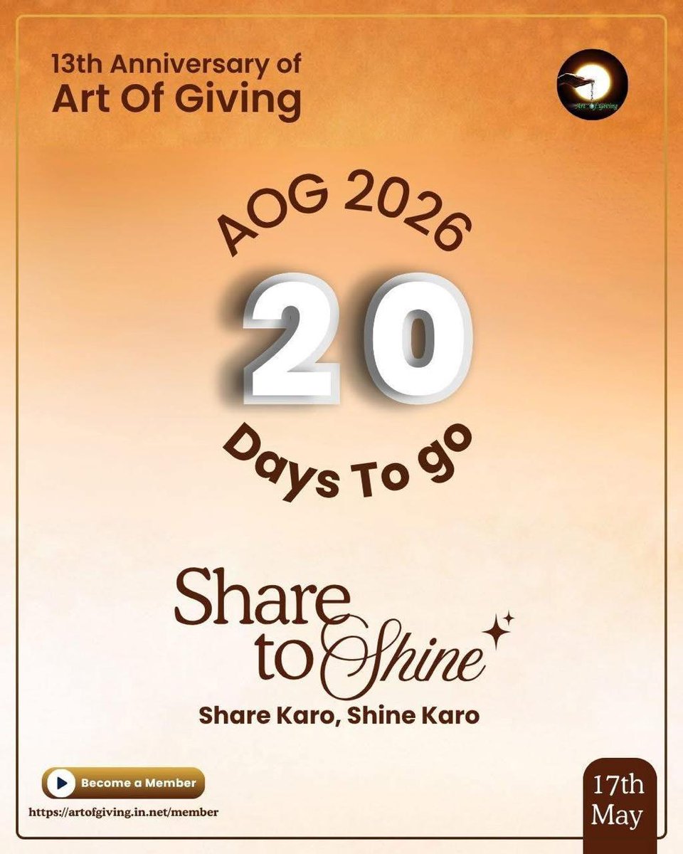 sscyber2003's tweet photo. #ArtOfGiving
#AchyutaSamanta
#ShareToShine https://t.co/3GLuIL0yGR