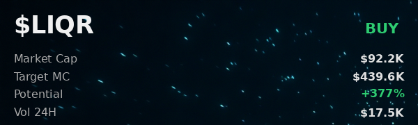 Chaulde1's tweet image. ⚡ quick @iScanLive check on FMkK3nqTneBGEcGCBRge8EHdmbxBwqdaSWsZVSSpump — $LIQR to $439.6K, buy signal  

 #Solana #Memecoin #Crypto #Degen #PumpFun #AlphaCalls #SolanaMemeCoin