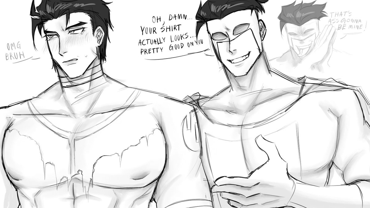 issscikssk's tweet photo. Dump doodle #sinivil #markcest https://t.co/x2nlttSMma