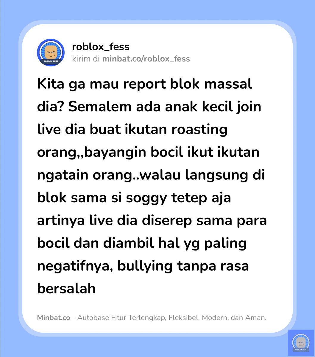 Roblox Fess tweet media
