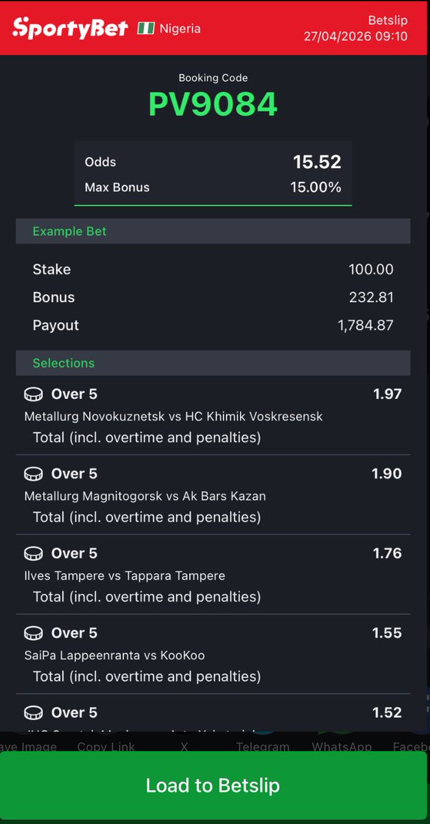 Happy new week! Definitely this week will favor us! Champs🏆
CODE: PV9084