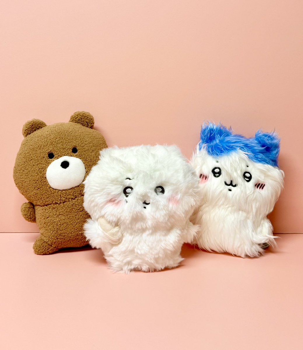 ちいかわのくまぬいぐるみ 増えちゃった毛量なちいかわぬいぐるみ S セット ちいかわらんど大阪梅田店 ＼✨再入荷のお知らせ ✨／ 『ちいかわの