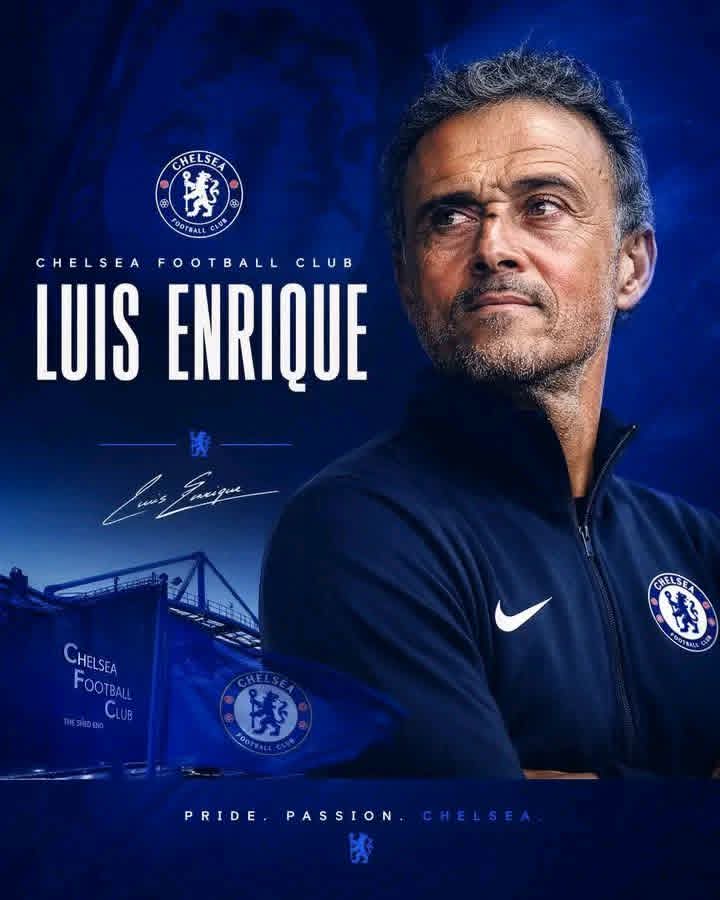 Liverpoolwatch7's tweet photo. BREAKING: Luis Enrique is now learning English language so that he can reject Chelsea himself 😳 https://t.co/MRmU8LIj9R