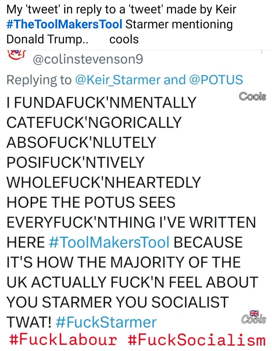 #FuckLabour #FuckStarmer #FuckBlair #FuckSocialism #FuckMarxism #FuckCommunism #FuckDavos #FuckTheFabianSociety #FuckTheWokeLeft #SocialistFuckwits #HypocriticalBastards #CommiePricks #LeftyTwats #MakeLabourHistory