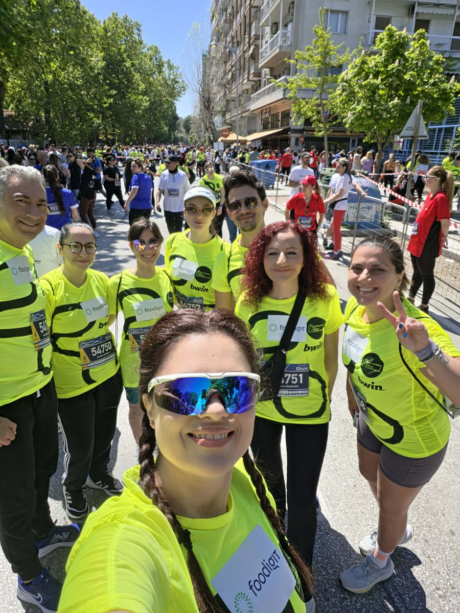 foodigIT_Centre's tweet photo. #FoodigIT at the 20th Alexander the Great Marathon in Thessaloniki! 🏃‍♂️
Smiles, sweat &amp; strong team spirit all the way to the finish line. Proud of our team and inspired by every runner out there.
#AlexanderTheGreatMarathon #Thessaloniki #RunningTogether https://t.co/gsWXmGwSPV
