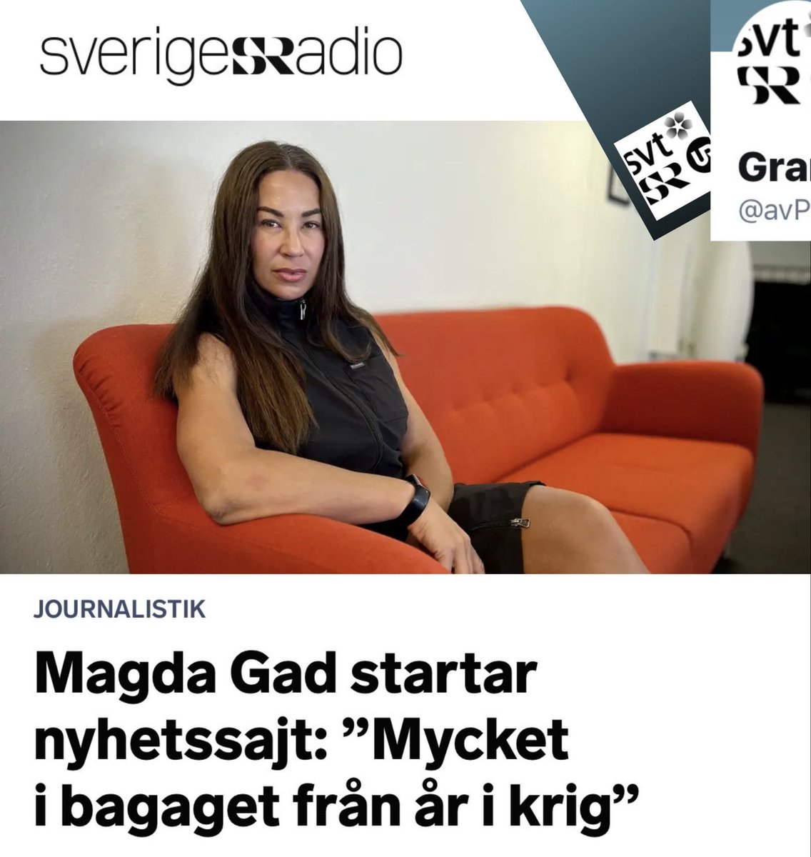 När kommer @SverigesRadio:s uppföljning? ”Gad World” har samlat in över en miljon kronor – men ännu ingen sajt

@SverigesRadio #journalistik 1. SR: Magda Gad startar nyhetssajt: ”Mycket i bagaget från år i krig” sverigesradio.se/artikel/magda-… 2. Gad World har samlat in över en miljon –