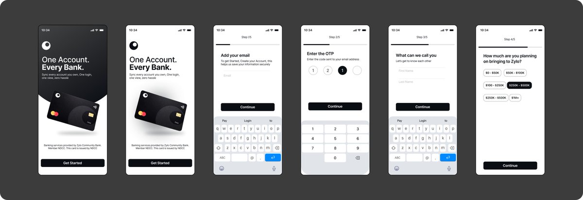 Muhammed_Web3's tweet photo. Most fintech onboarding feels more like filling a form than starting an experience. Users open the app and immediately get asked for information they don’t understand yet, which creates hesitation or makes them leave early.

So I approached this flow differently 

↓↓↓ https://t.co/P7u8GiSjyK