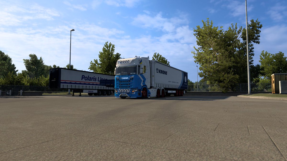 billy_speed's tweet image. Euro Truck Simulator 2 I am carrying Ketchup I start in Gedser end was Hamburg I am leaving the depot and I am getting the ferry then sea doing my trip out

#EuroTruckSimulator2
 #ets2
@SCSsoftware
@ScaniaGroup
