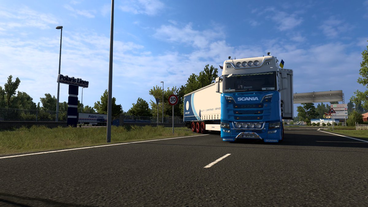 billy_speed's tweet image. Euro Truck Simulator 2 I am carrying Ketchup I start in Gedser end was Hamburg I am leaving the depot and I am getting the ferry then sea doing my trip out

#EuroTruckSimulator2
 #ets2
@SCSsoftware
@ScaniaGroup
