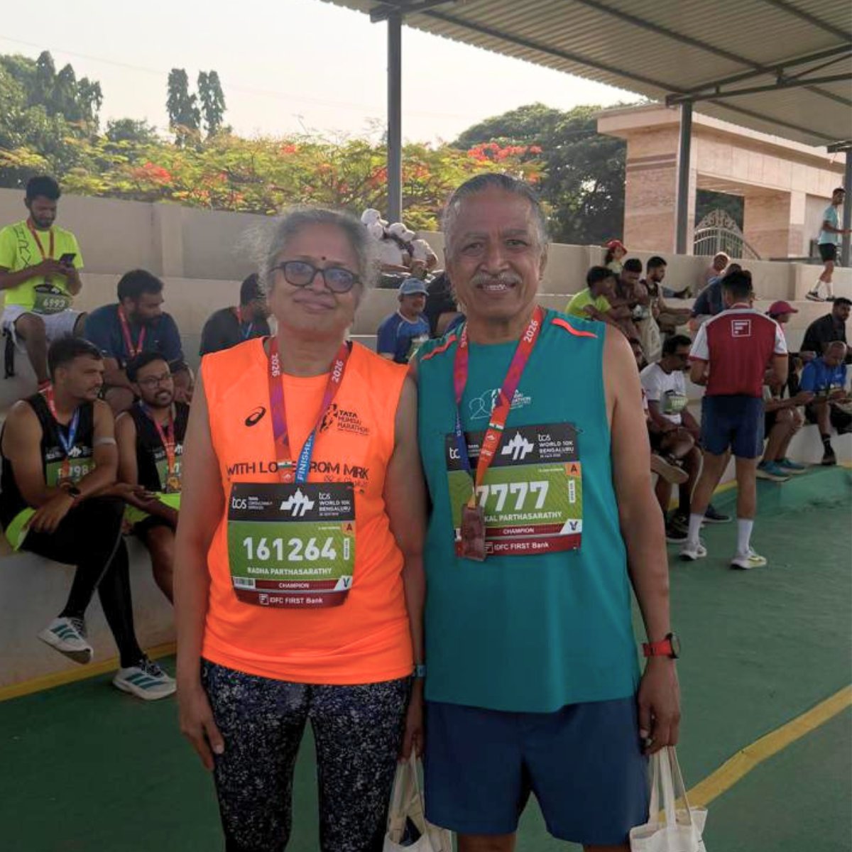 Mela_Ventures's tweet photo. Months of prep. Weekend sessions. One finish line.
Team Mela + founders from our portfolio ran the TCS 10K yesterday.

The best communities don't just build companies together. 🏁
#TCS10K #Bengaluru https://t.co/L3E0Y0zG1D