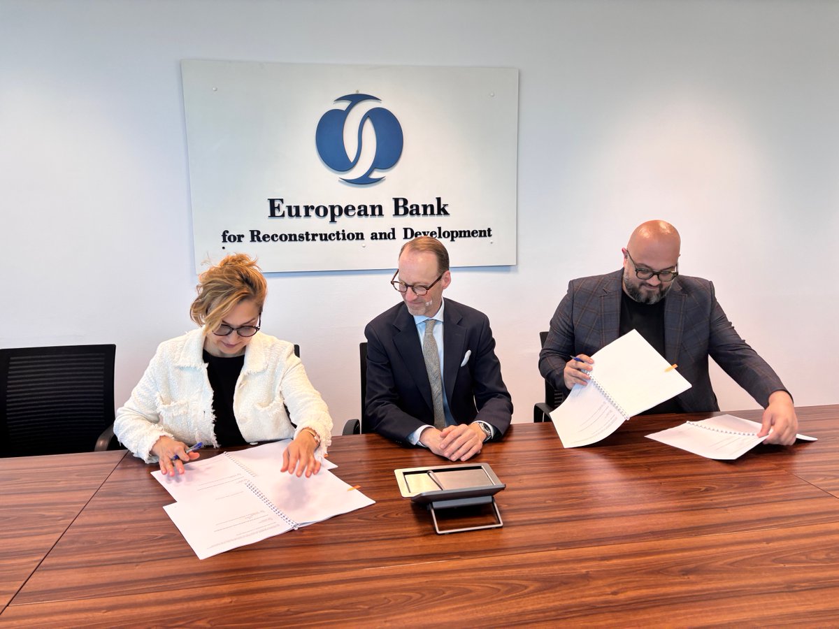 EBRD's tweet image. We’re supporting greener urban transport in Sarajevo with a €450,000 grant for the reconstruction of the city’s bus and tram depot.

The grant will complement a €10M loan, helping modernise public transport infrastructure in the city.

Together with #Austria, through #HIPCA.