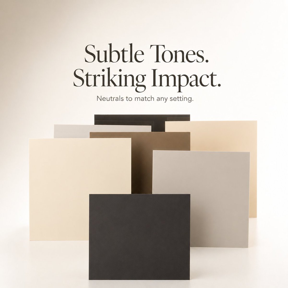 sheet_plastics's tweet photo. Subtle tones. Striking impact.

Our neutral acrylic range; designed to complement any setting.

Shop neutrals 👉 [link in bio]

#InteriorDesign #Acrylic https://t.co/MHuvP0hf3H