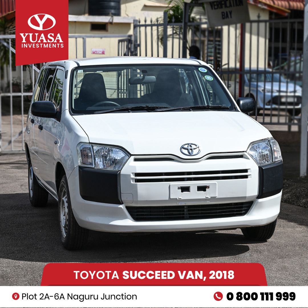 yuasatrading's tweet image. Toyota Succeed Van 2018 🚐💼
Practical, reliable &amp;amp; built for the everyday hustle. Perfect for business, deliveries &amp;amp; daily drives across Uganda.

✔️ 1.5L petrol | Automatic
✔️ Spacious &amp;amp; fuel efficient
📞 0800 111 999
📍 Naguru Junction
#ToyotaSucceed #WorkSmart #CarDeals