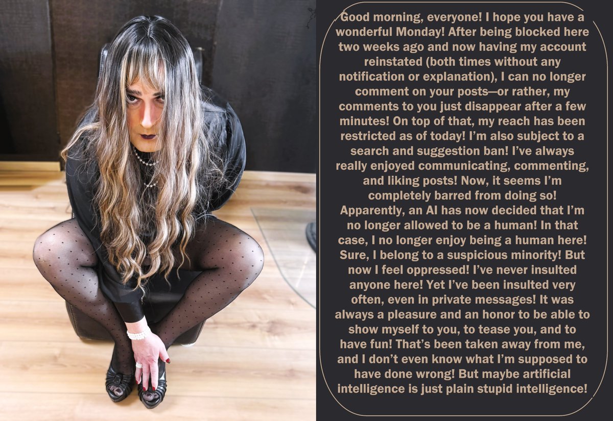Candy_M666's tweet photo. PLEASE READ THIS! 

MAYBE THERE'S SOMEONE OUT THERE WHO'D LIKE TO HELP ME!

🍭💋💋💋!

I'M SKIPPING THE HASHTAGS SINCE NO ONE CAN SEE ME ANYWAY!🤣🫶 https://t.co/anIUPfmg89