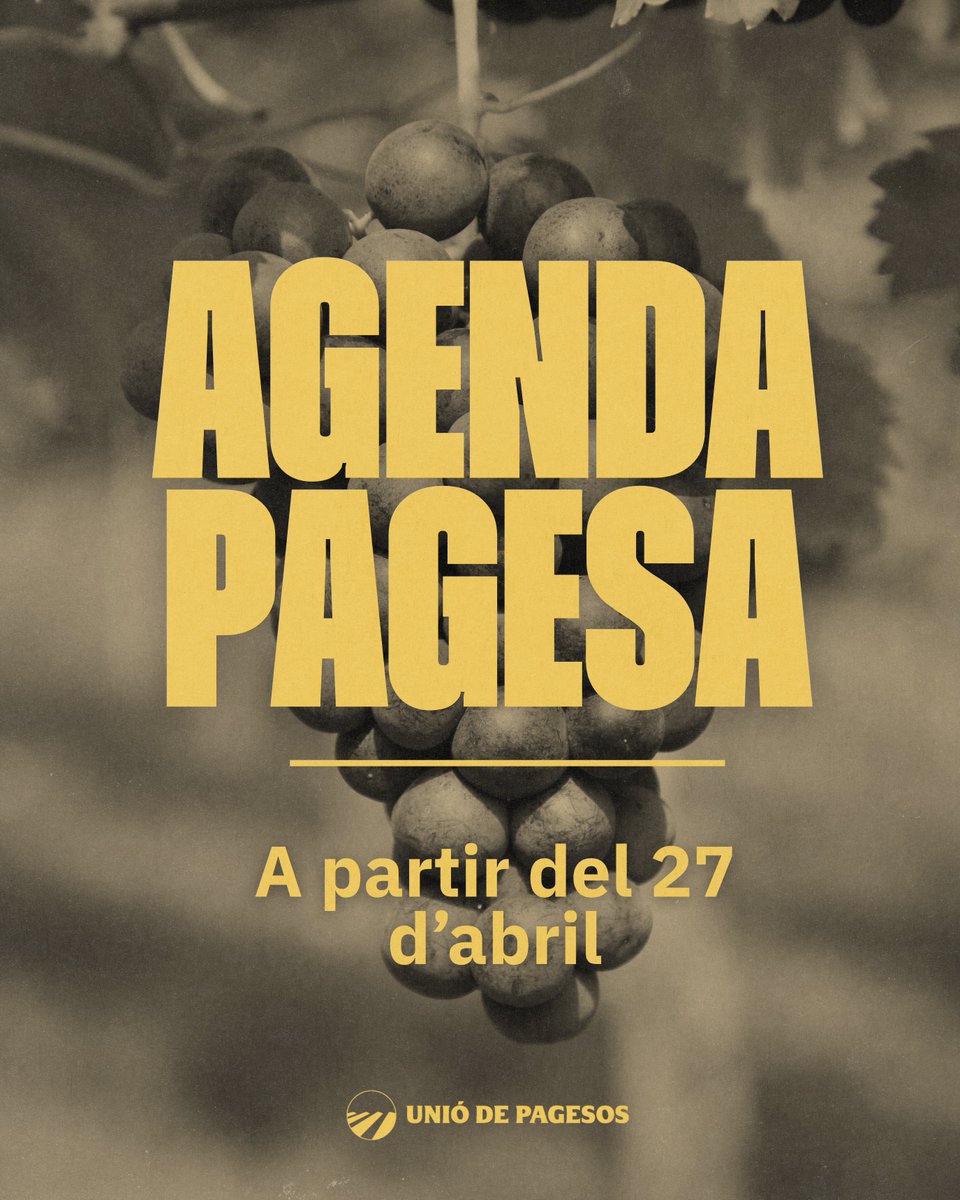 Unió de Pagesos tweet media
